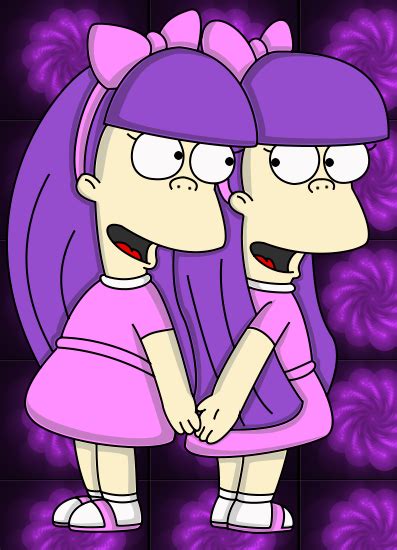 simpson twins|Sherri and Terri .